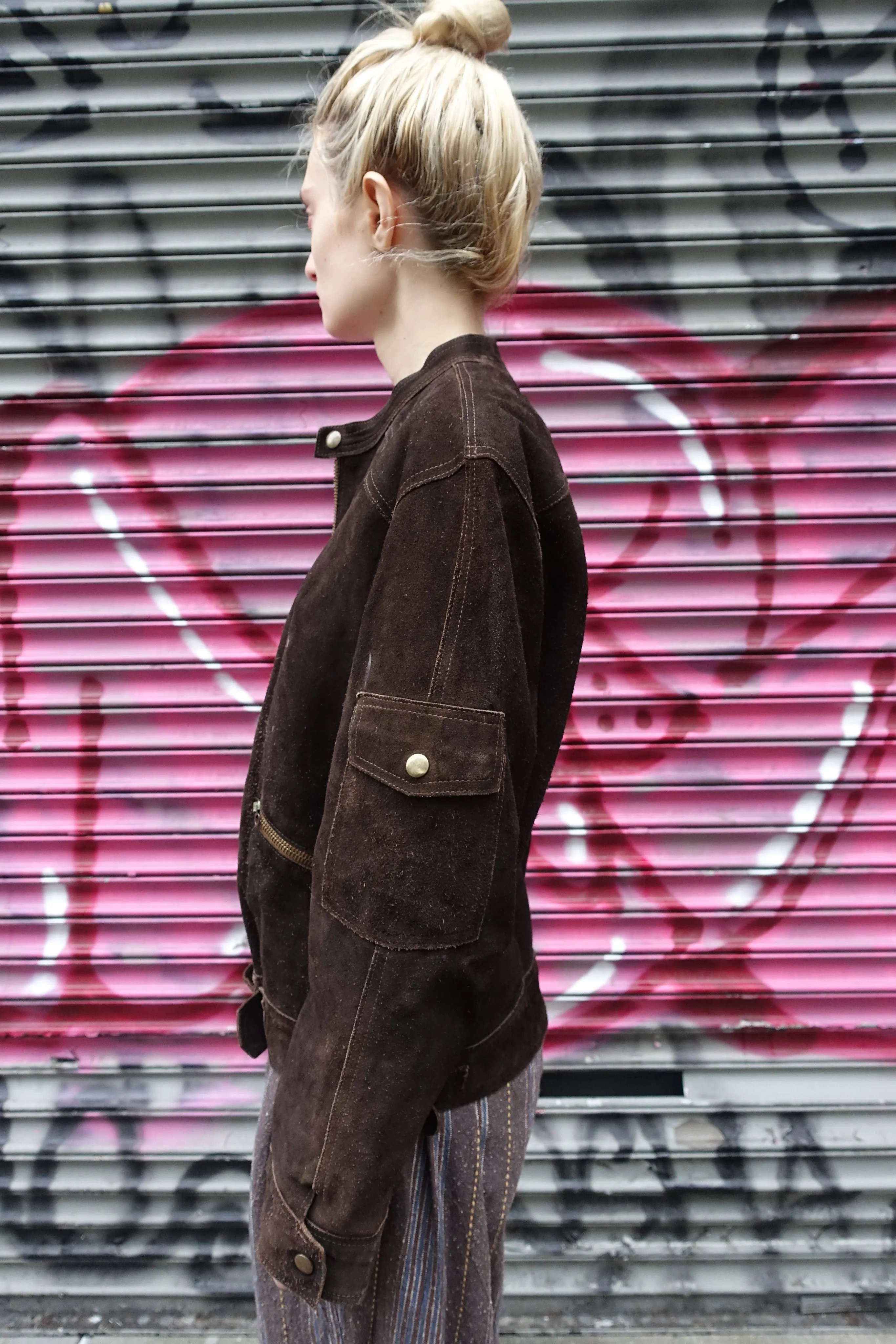 1970's Brown Suede Jacket - SOLD