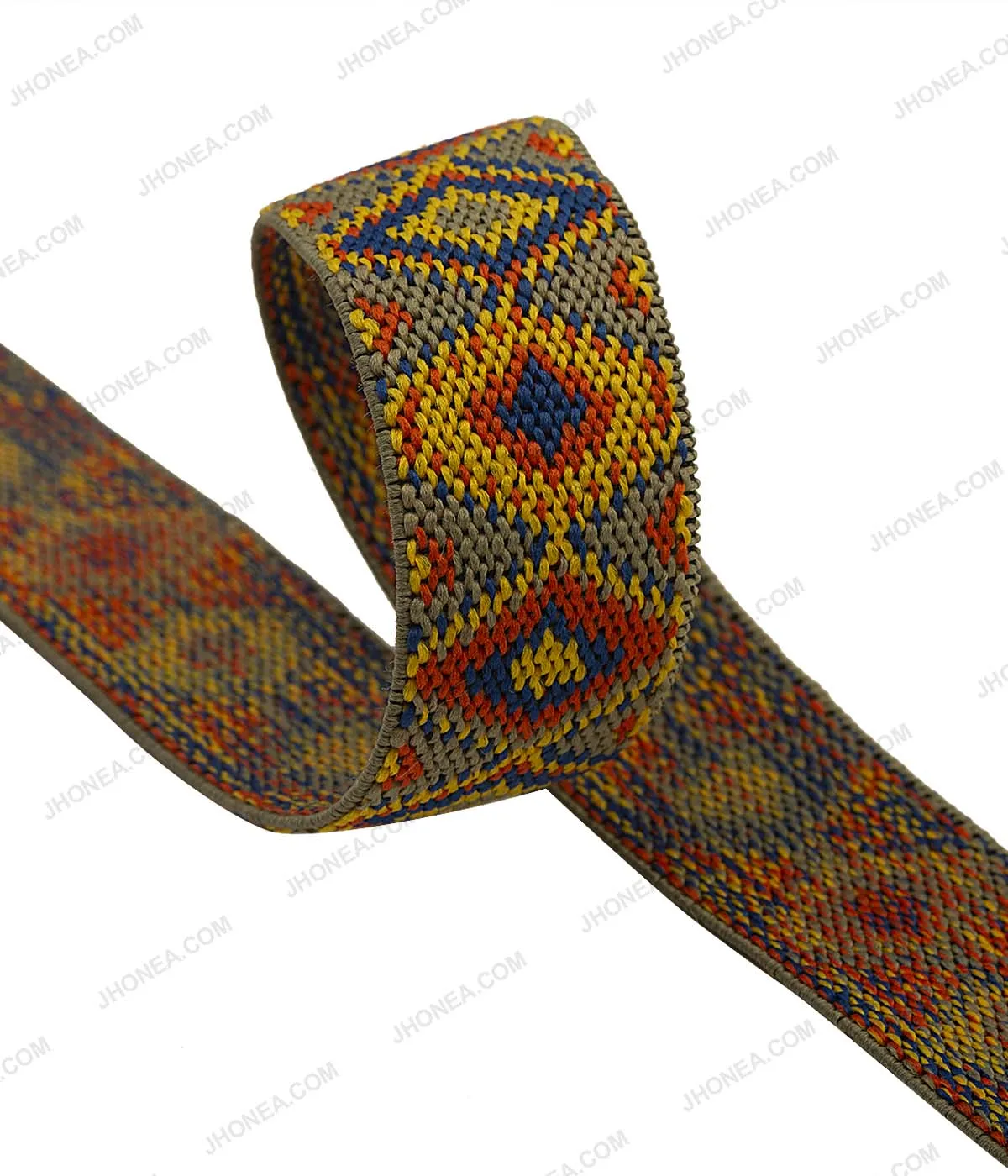 2.5cm (1inch) 25mm Soft Coloured Patterned Elastic for Dresses