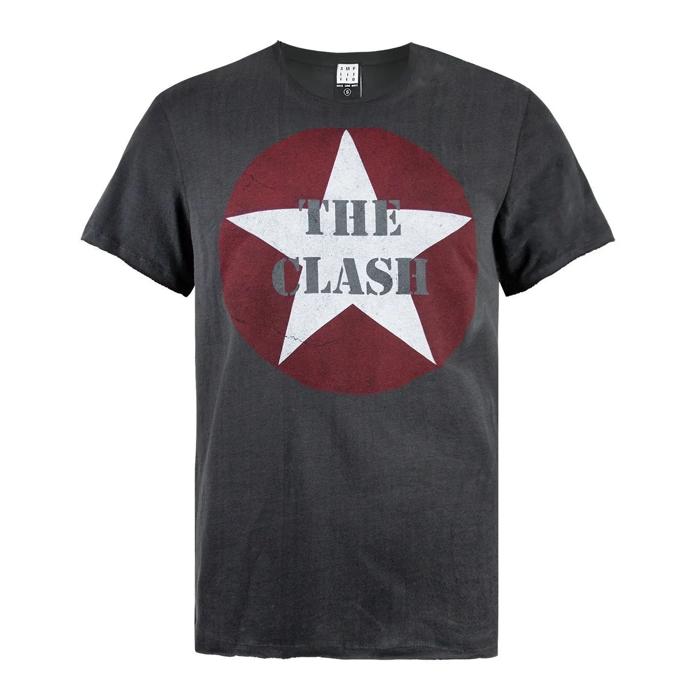 Amplified Mens Star Logo The Clash T-Shirt