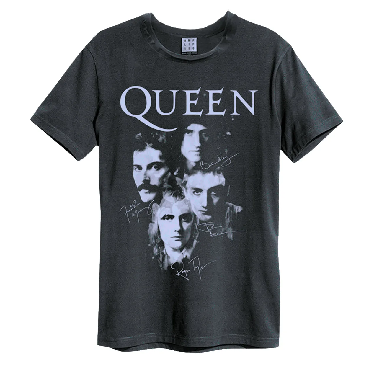 Amplified Unisex Adult Autographs Queen T-Shirt