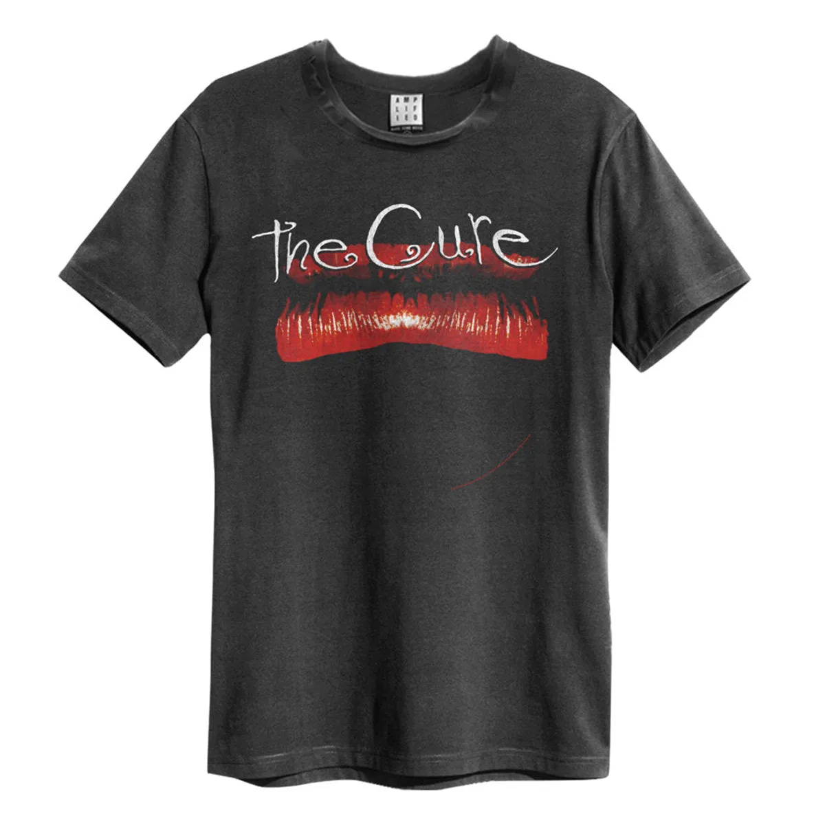 Amplified Unisex Adult Lips The Cure T-Shirt