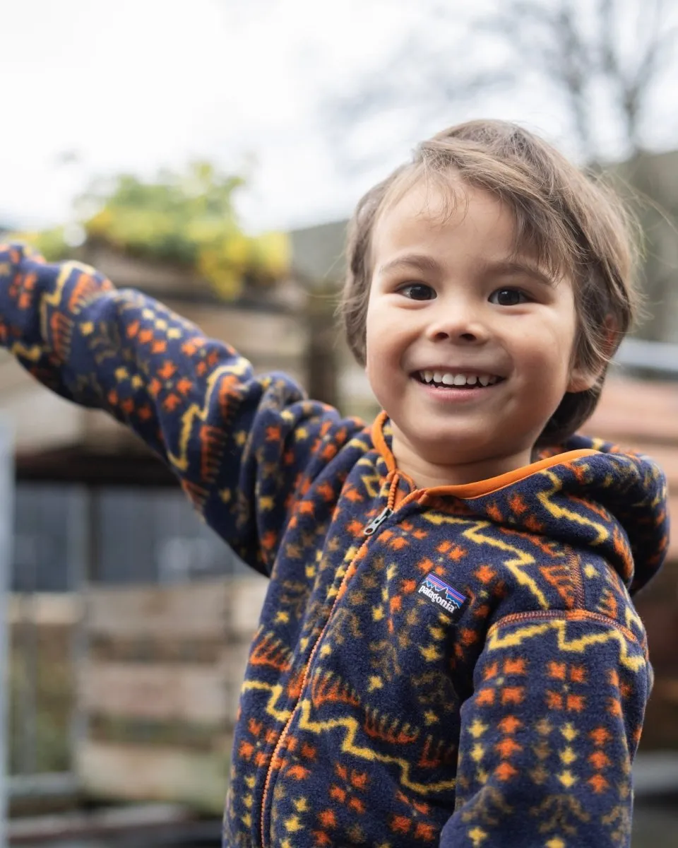 Baby Synch Cardigan - Desert Orange