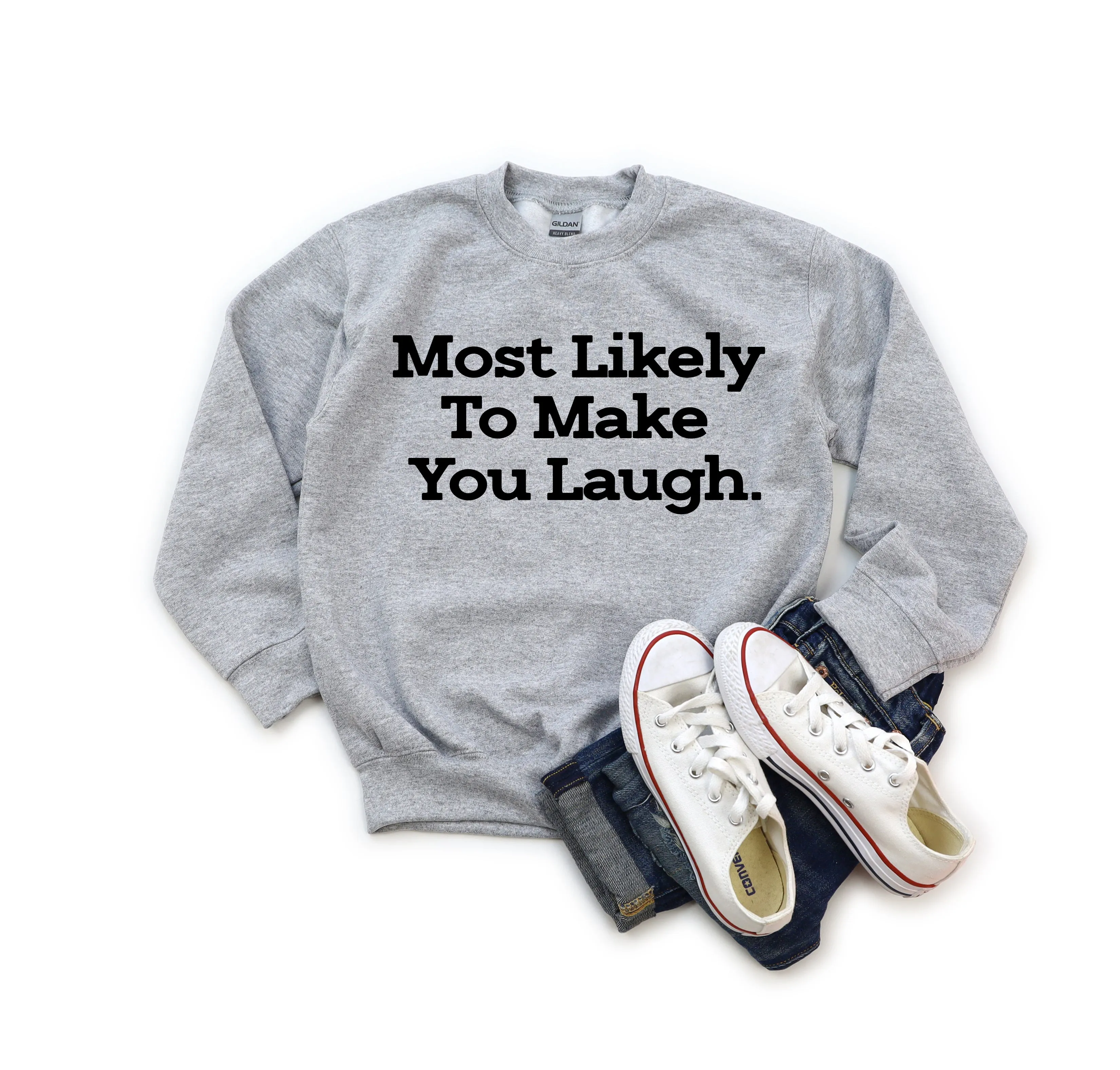 Back to School- "Most Likely to Become Famous" Kids Multiple Color Sweatshirt