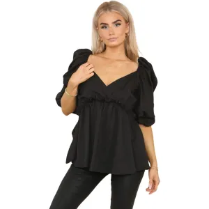 Balloon Sleeve Top