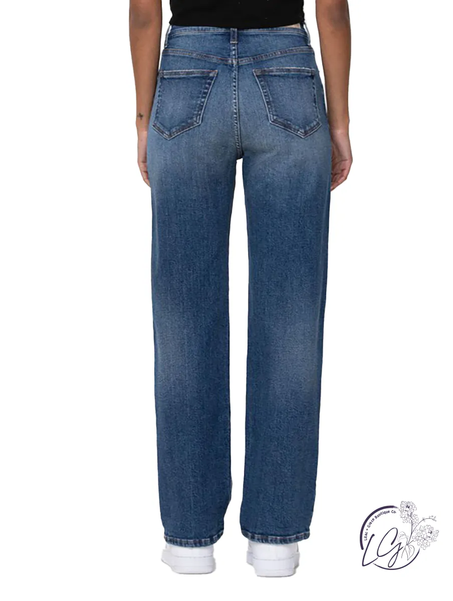 Beth High-Rise Classic Dad Jean by Cello Jeans