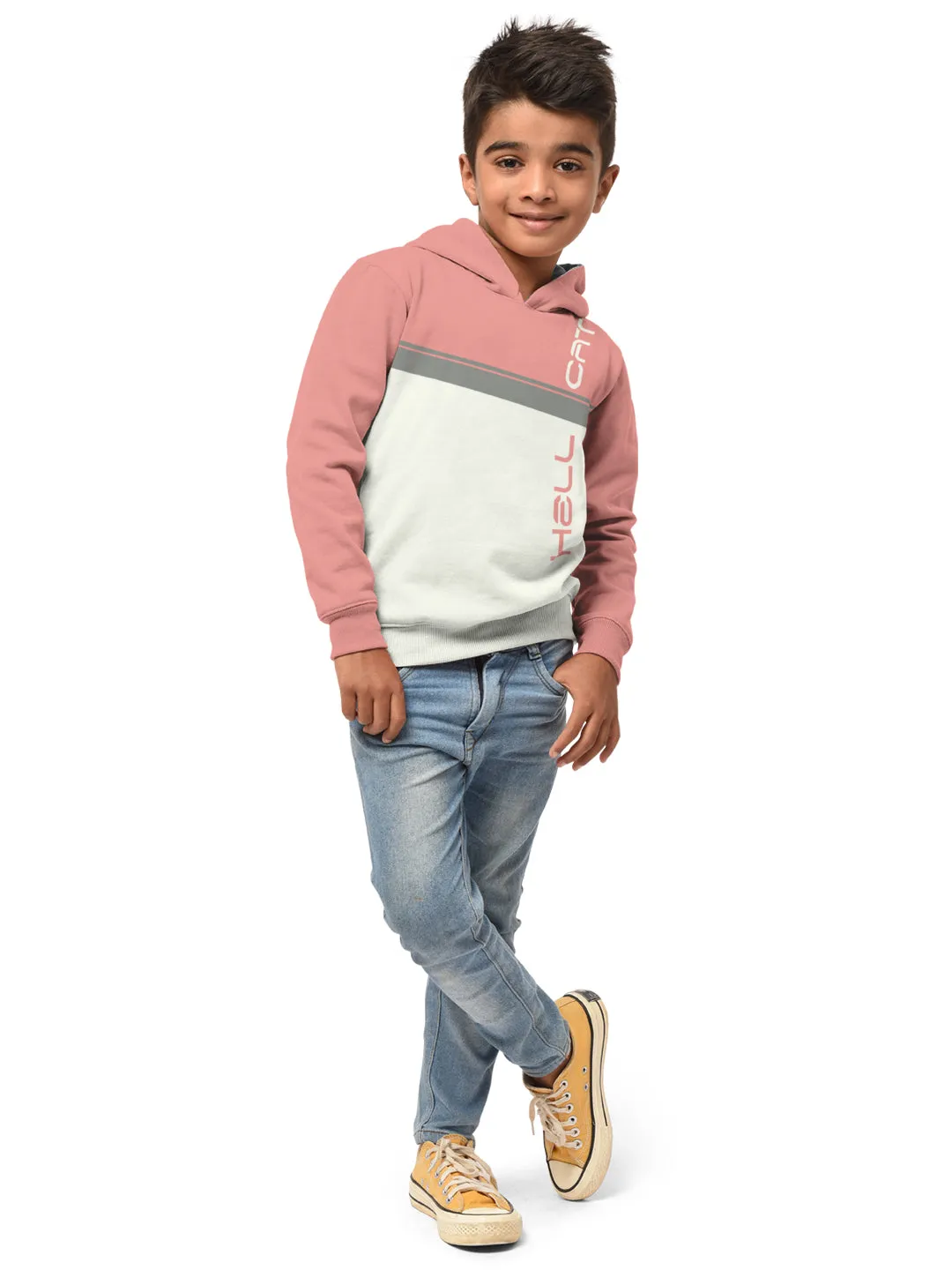 Boys Hood Neck FullSleeve Sweatshirt -Combo pack of 2