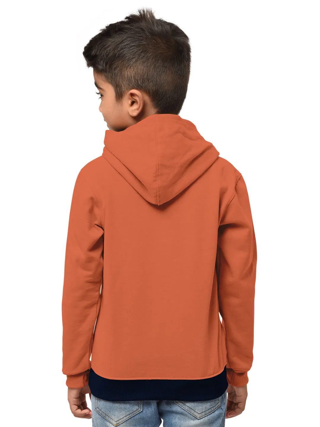 Boys Hood Neck FullSleeve Sweatshirt -Combo pack of 2