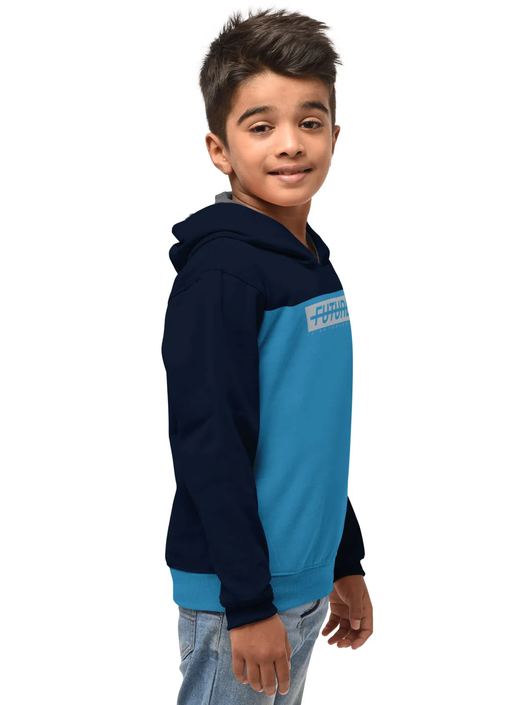 Boys Hood Neck FullSleeve Sweatshirt -Combo pack of 2