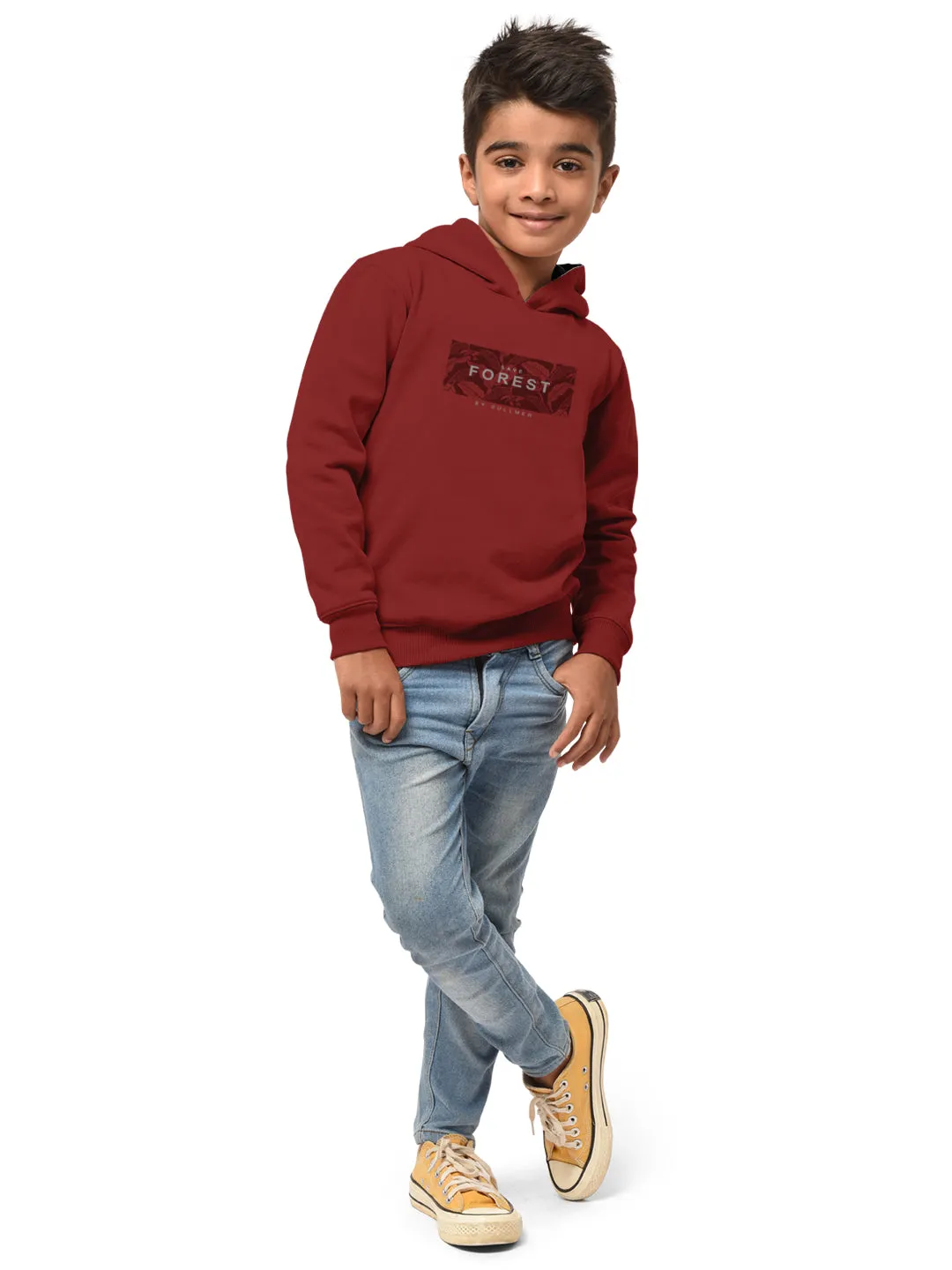 Boys Hood Neck FullSleeve Sweatshirt -Combo pack of 2