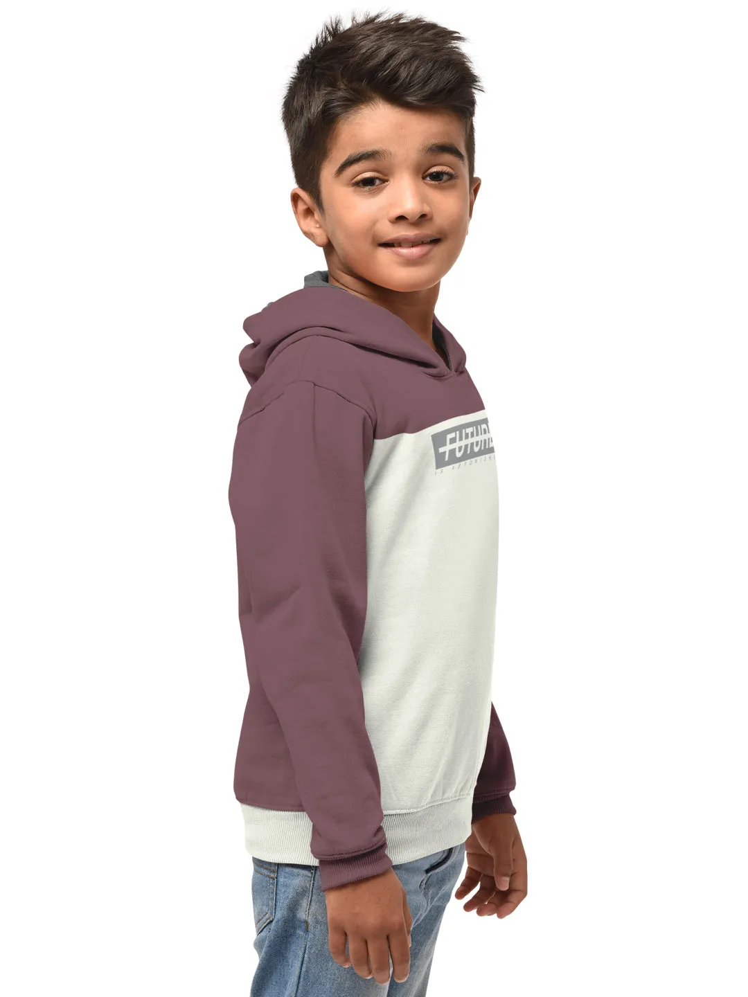 Boys Hood Neck FullSleeve Sweatshirt -Combo pack of 2