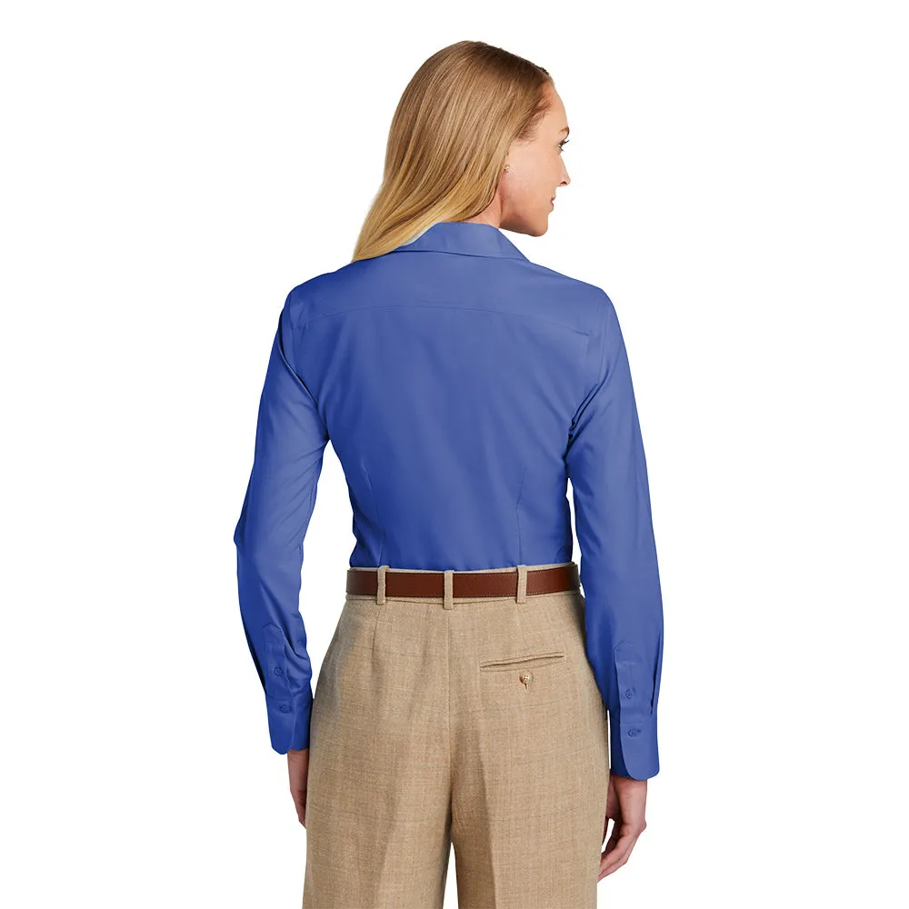 Brooks Brothers® Women’s Wrinkle-Free Stretch Nailhead Shirt - Cobalt Blue