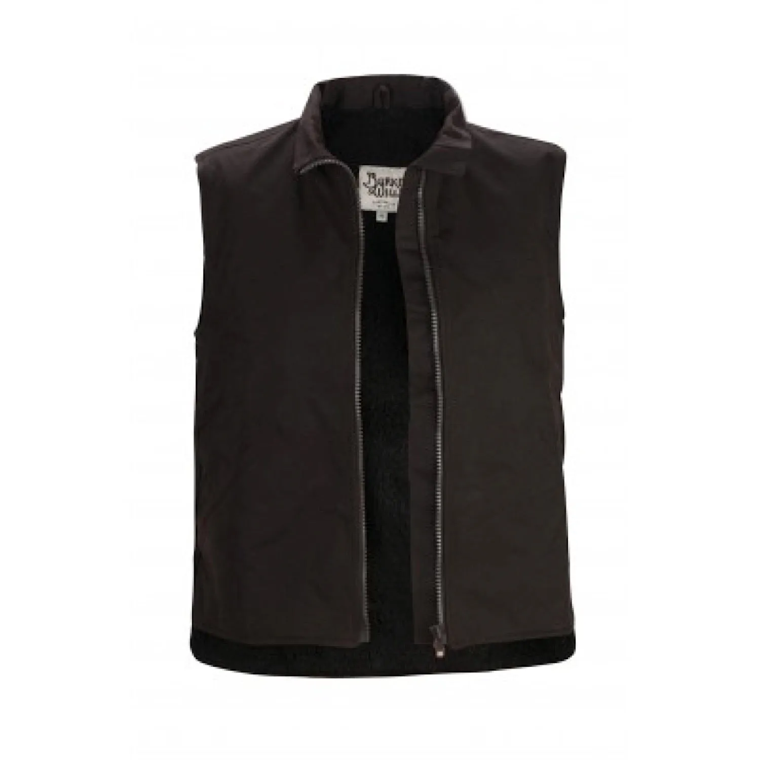 Burke & Wills Men's Stockman Vest Brown