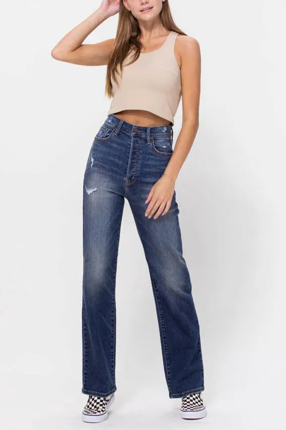 CLASSIC BLUE WASH JEANS