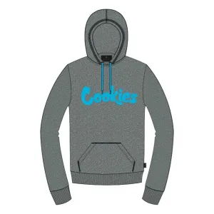 Cookies Original Mint Fleece Hoody - Heather Grey/Blue