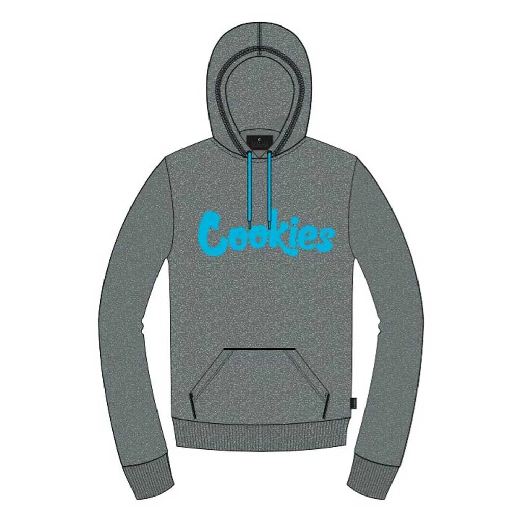 Cookies Original Mint Fleece Hoody - Heather Grey/Blue