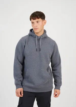 CROSS OVER NECK HOODY WITH CONTRAST DRAWSTRINGS