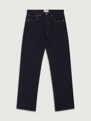 Dark Wash Classic Five Pocket Jeans