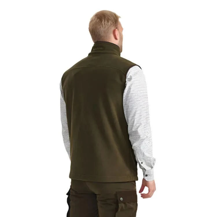 Deerhunter Eagle Fleece Waistcoat - Tarmac Green