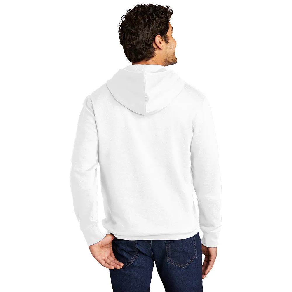 District DT6100 V.I.T. Fleece Hoodie - White