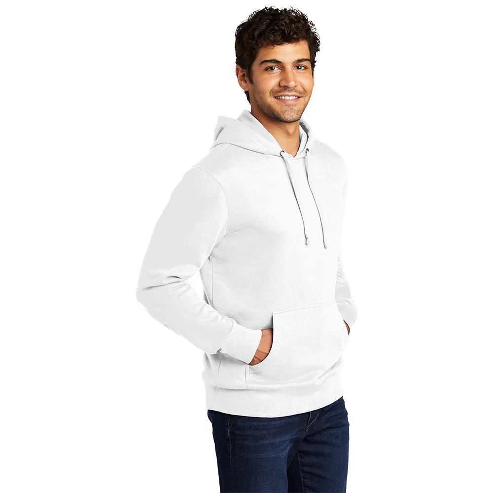 District DT6100 V.I.T. Fleece Hoodie - White