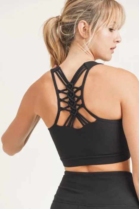 Dragon Braid Sports Bra