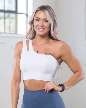 Elevate Apex Sports Bra - White