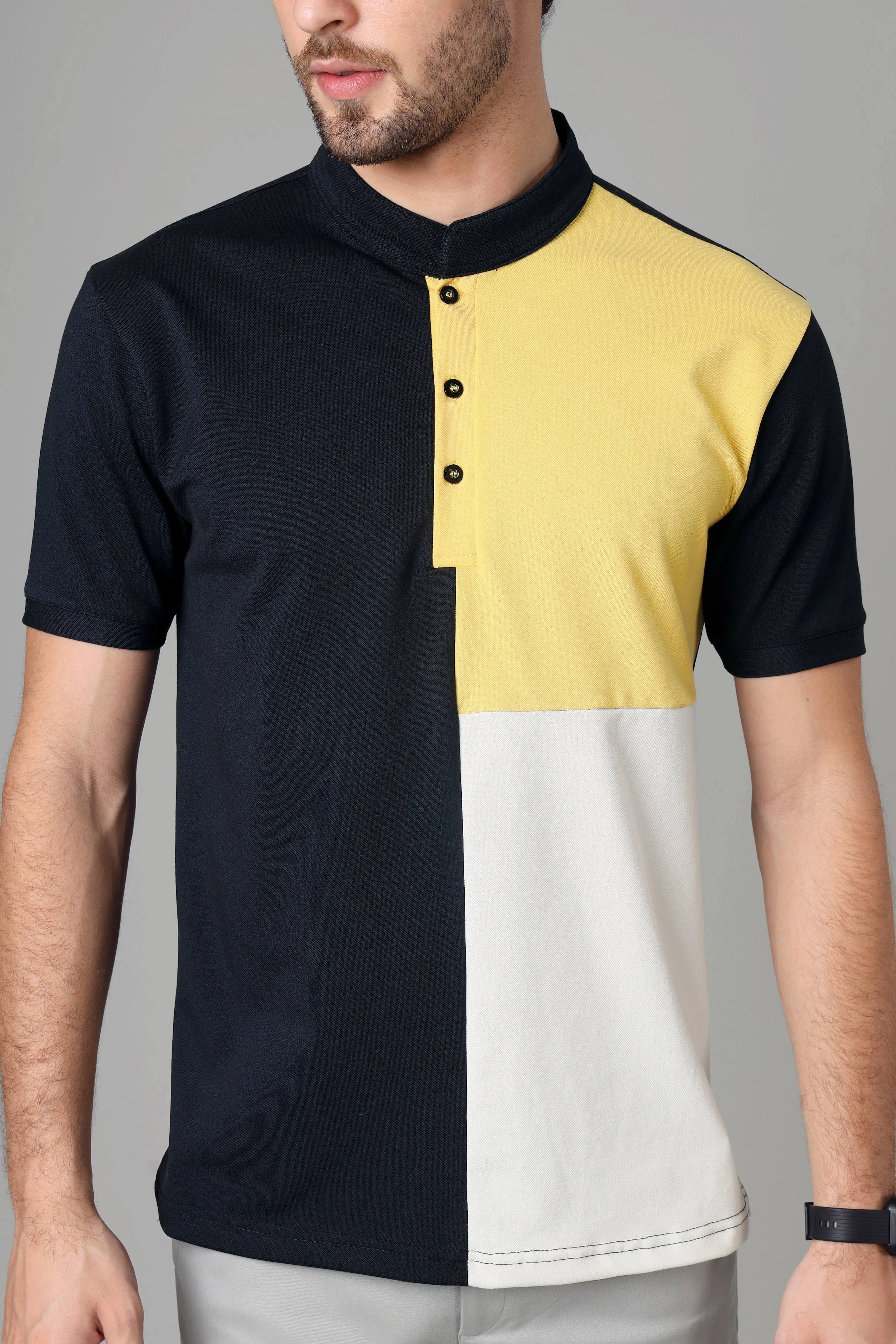 Exclusive Daffodil Yellow Smart Polo T-Shirt For Men