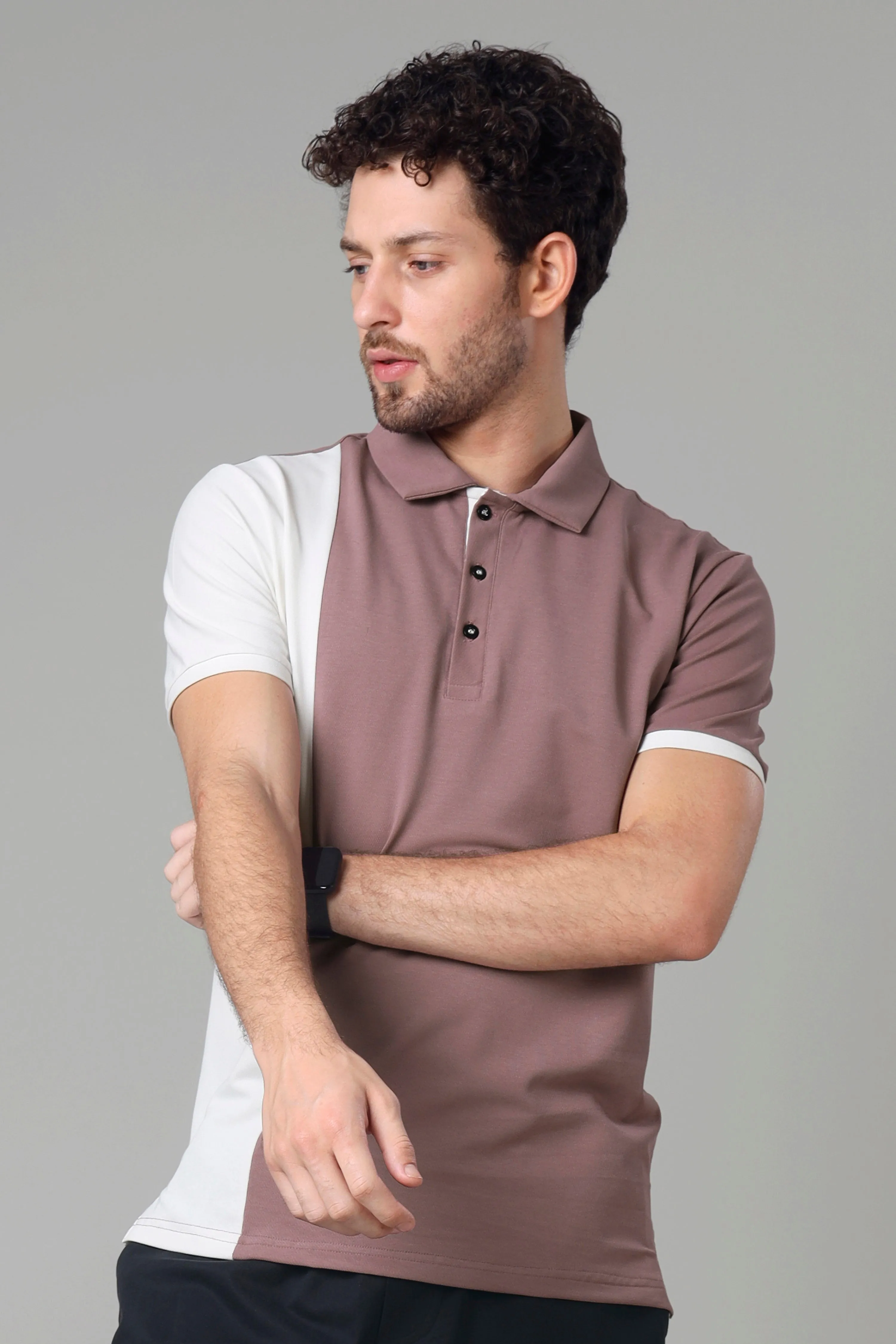 Exclusive Onion Purple Smart Polo T-Shirt For Men