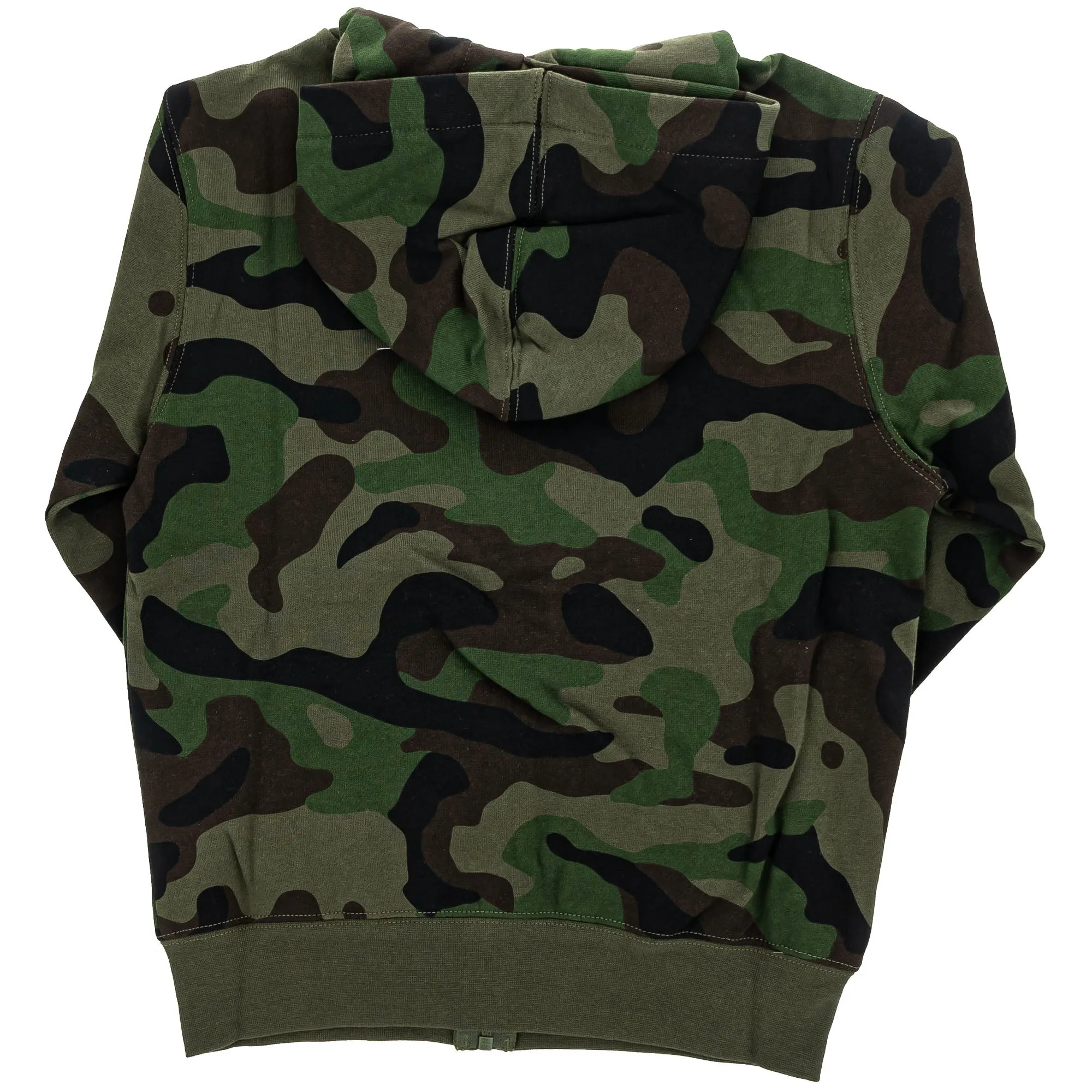 Fox Racing Camo Pack Fleece Zip Hoodie Green