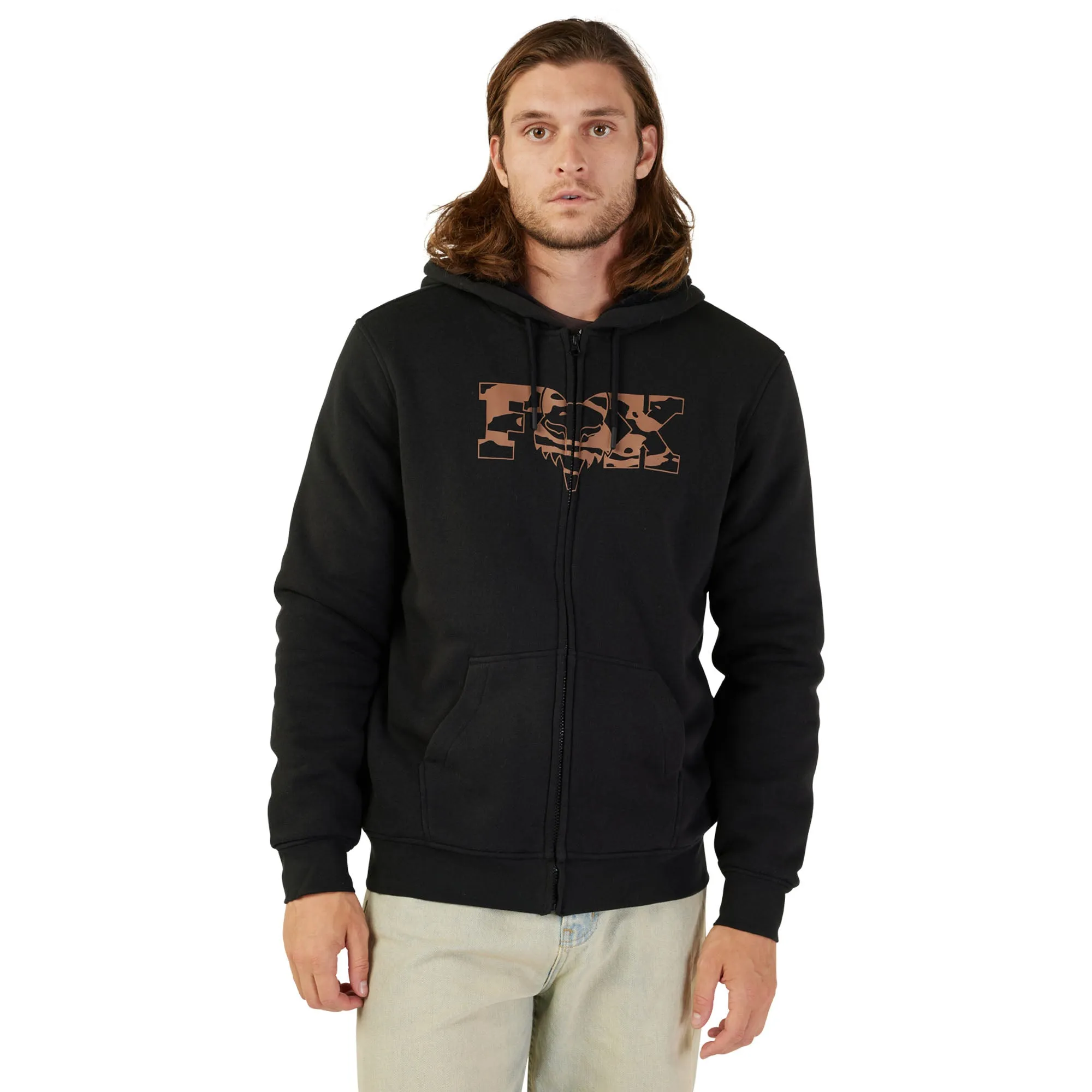 Fox Racing Cienega Sasquatch Fleece Zip Hoodie Black