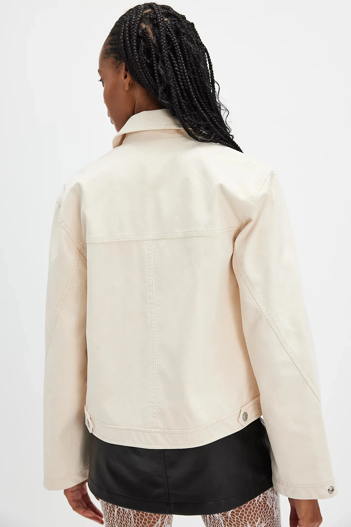 Free People Blair Vegan Suede Jacket