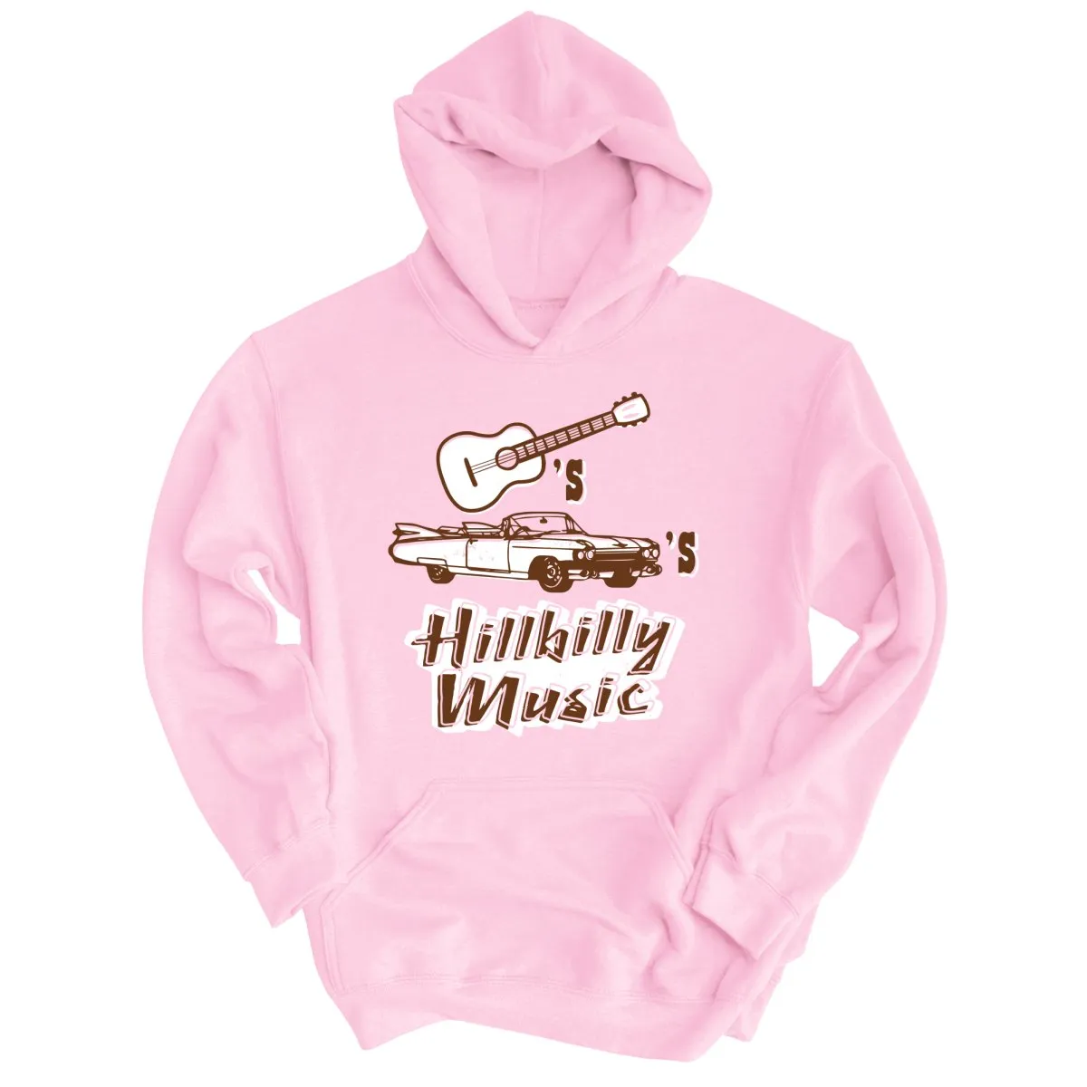 Guitars Cadillacs Hillbilly Music Hoodie