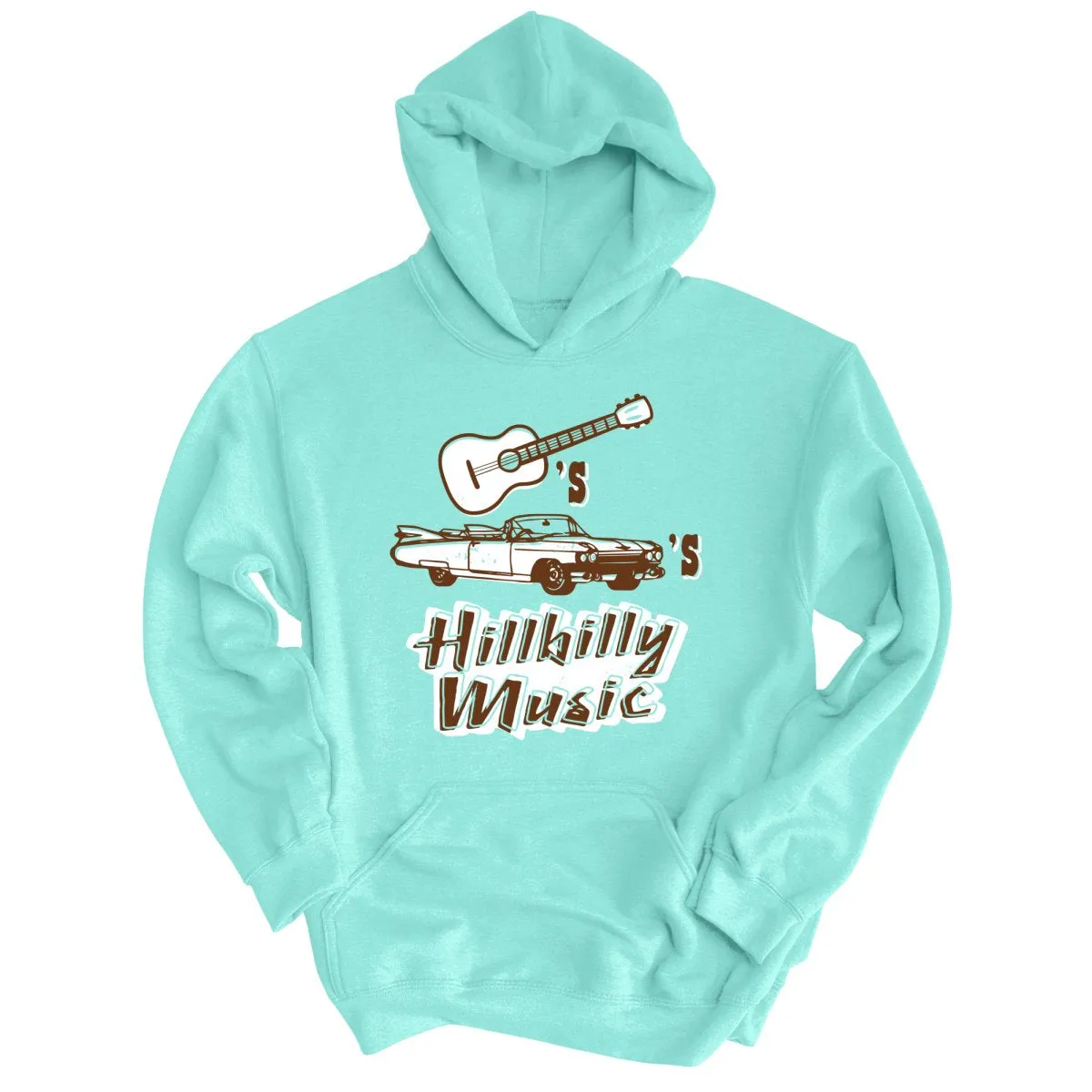 Guitars Cadillacs Hillbilly Music Hoodie