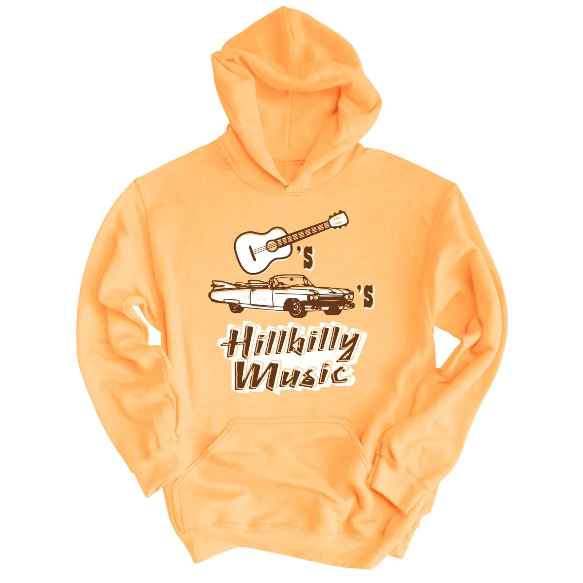 Guitars Cadillacs Hillbilly Music Hoodie