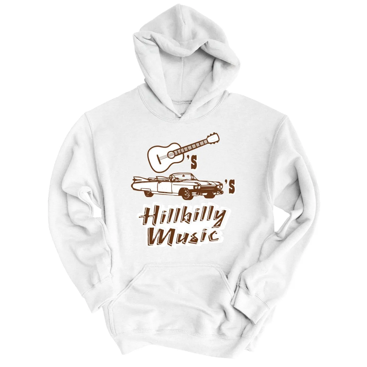 Guitars Cadillacs Hillbilly Music Hoodie