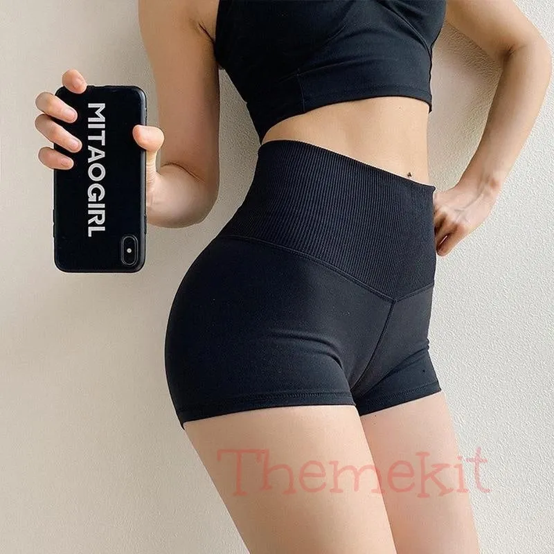 High Waist Fitness Shorts