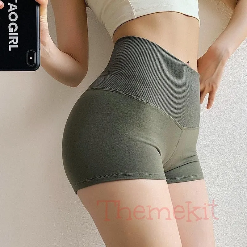 High Waist Fitness Shorts