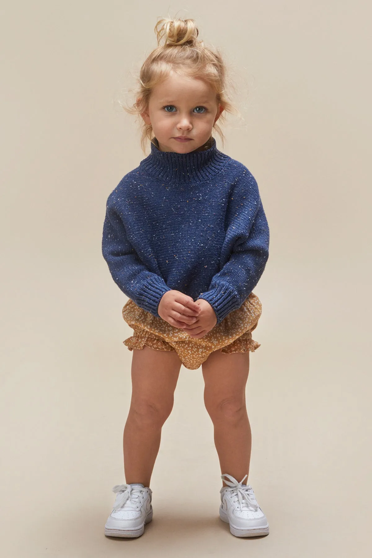 Huxbaby Sprinkles Knit Girls Sweater