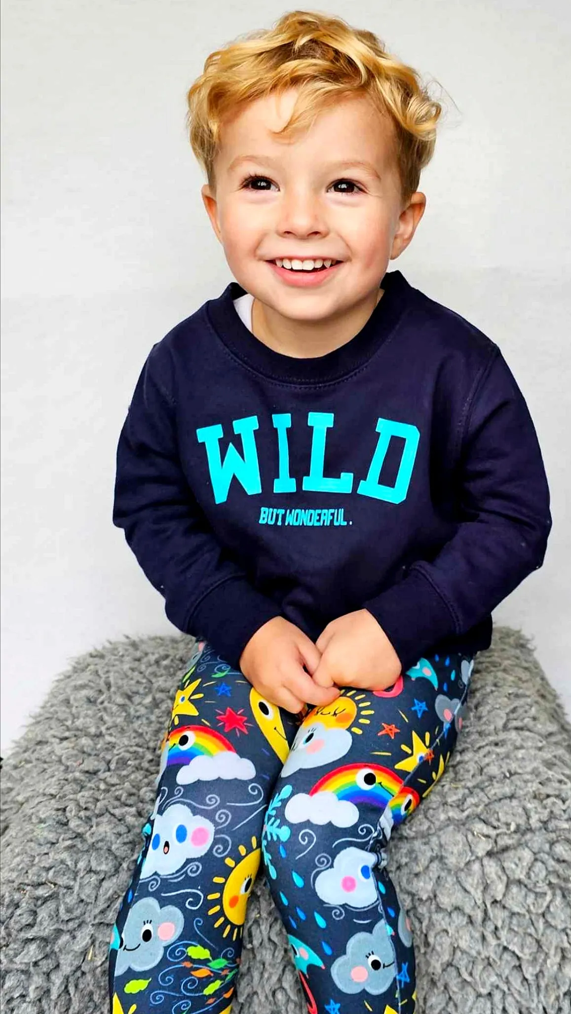 Kids 'Wild-But Wonderful' Sweatshirt