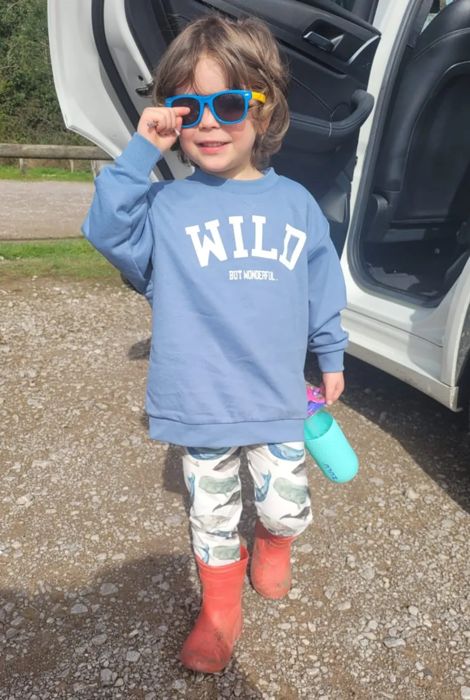 Kids 'Wild-But Wonderful' Sweatshirt