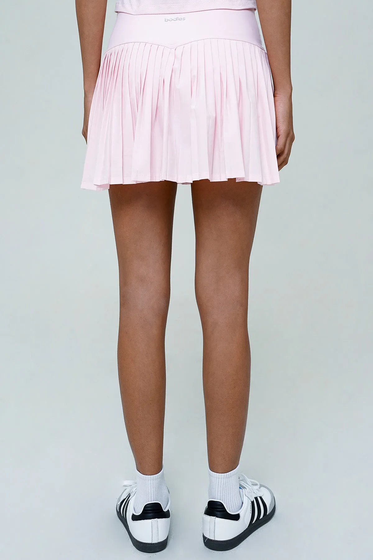 Lavish Pleated Tennis Skirt in Blush - Restock