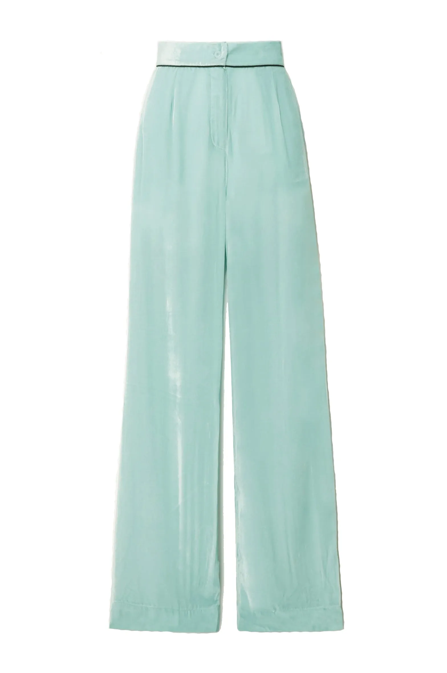 NET-A-PORTER EXCLUSIVE: VELVET BOTTOM {MINT}