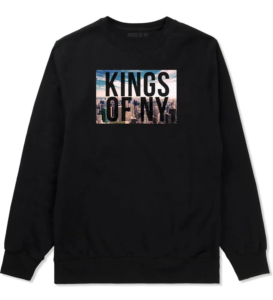 New York Skyline Boys Kids Crewneck Sweatshirt