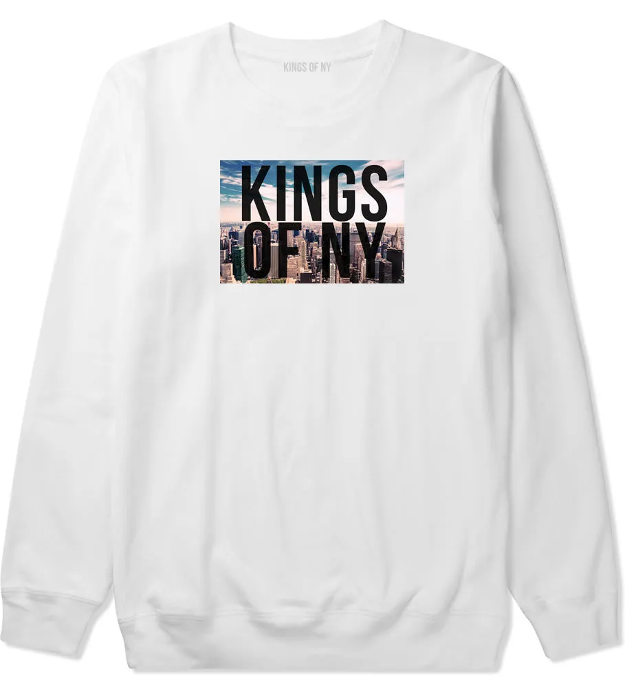 New York Skyline Boys Kids Crewneck Sweatshirt