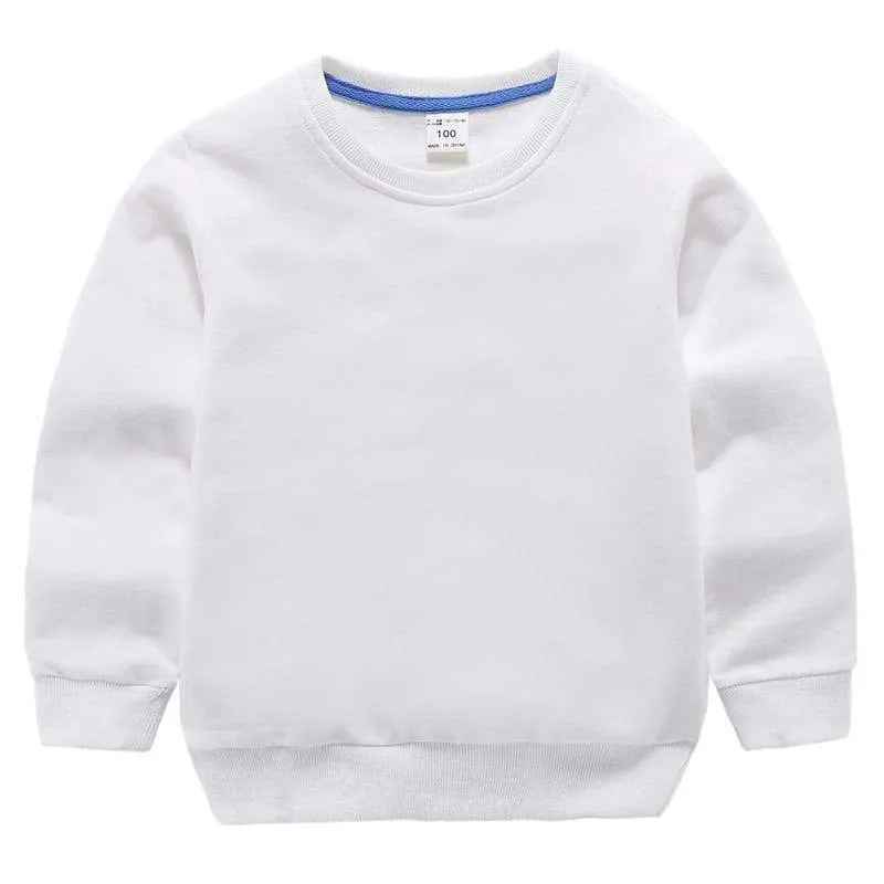 Pack of 3 Plain Sweat Shirts for Kids