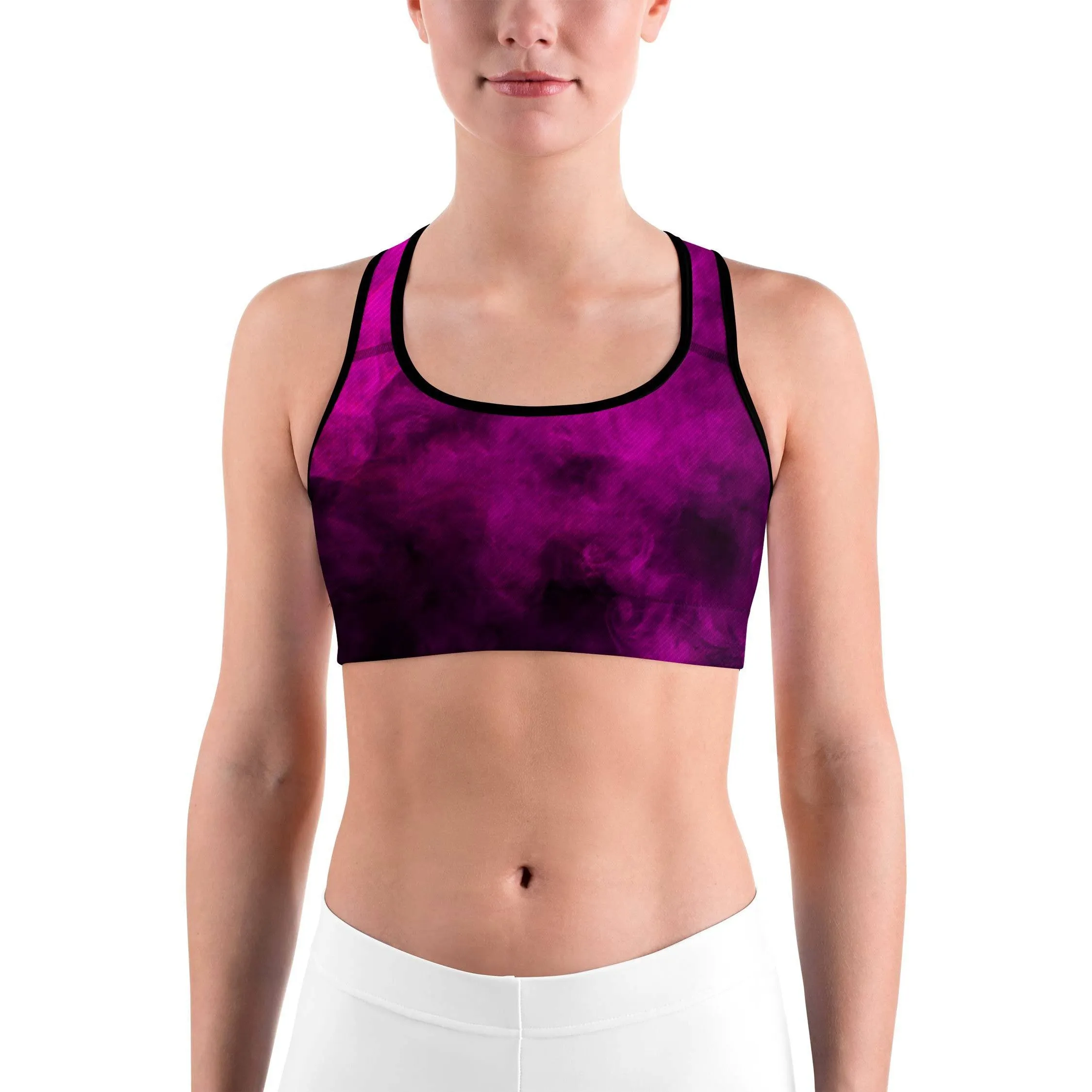 Purple Smoke Sports bra