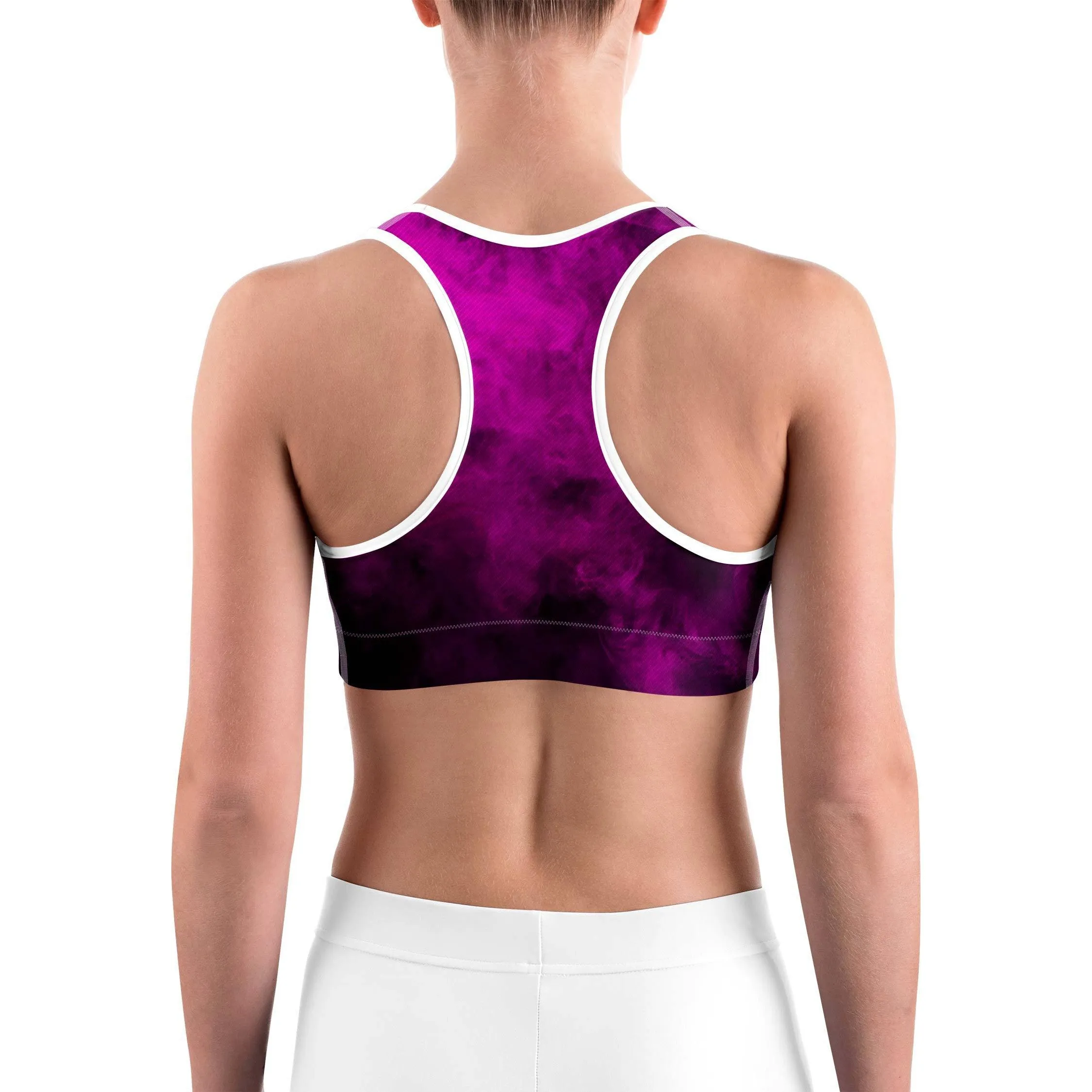 Purple Smoke Sports bra