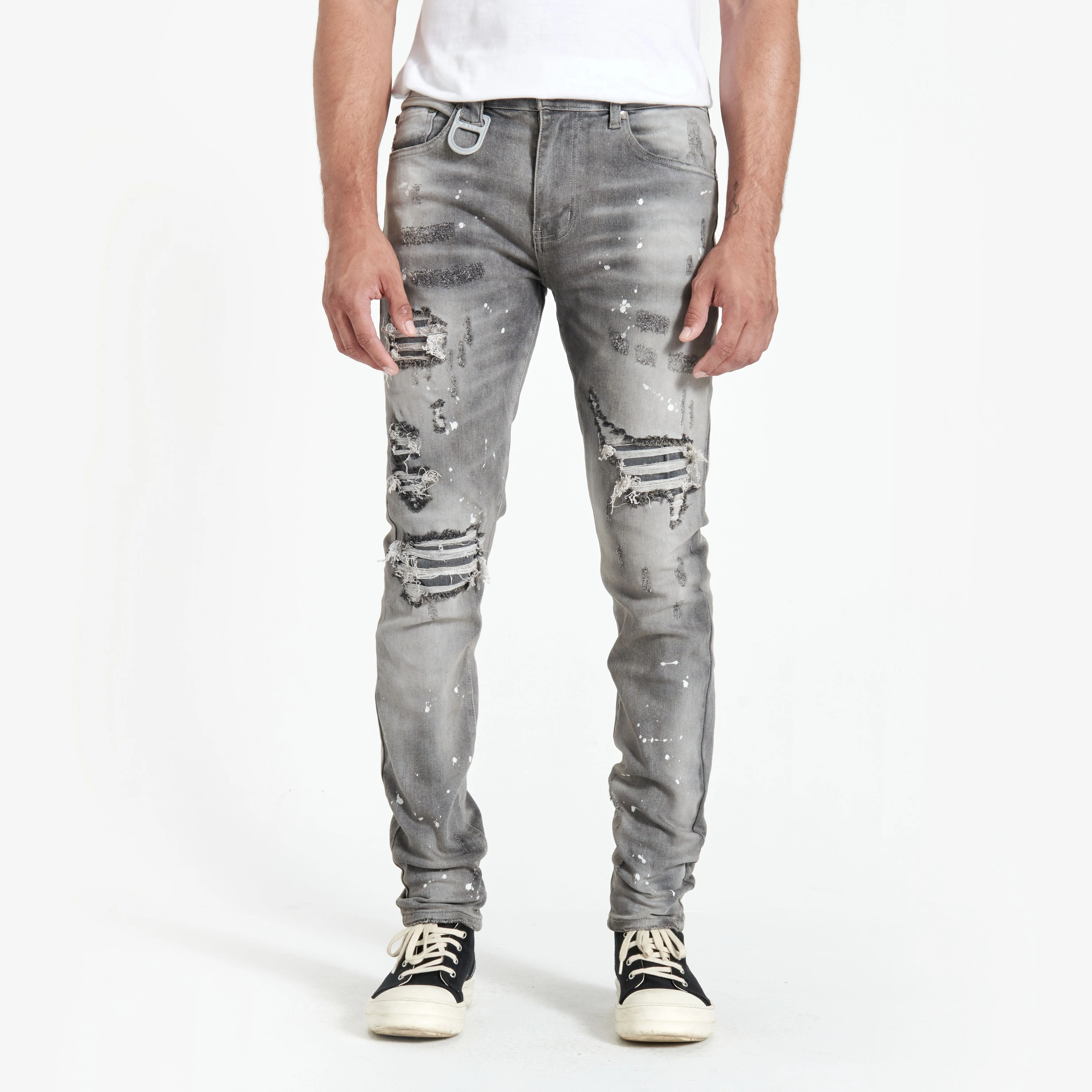 RHODES DENIM (RINSED CHARCOAL)