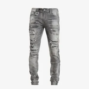 RHODES DENIM (RINSED CHARCOAL)