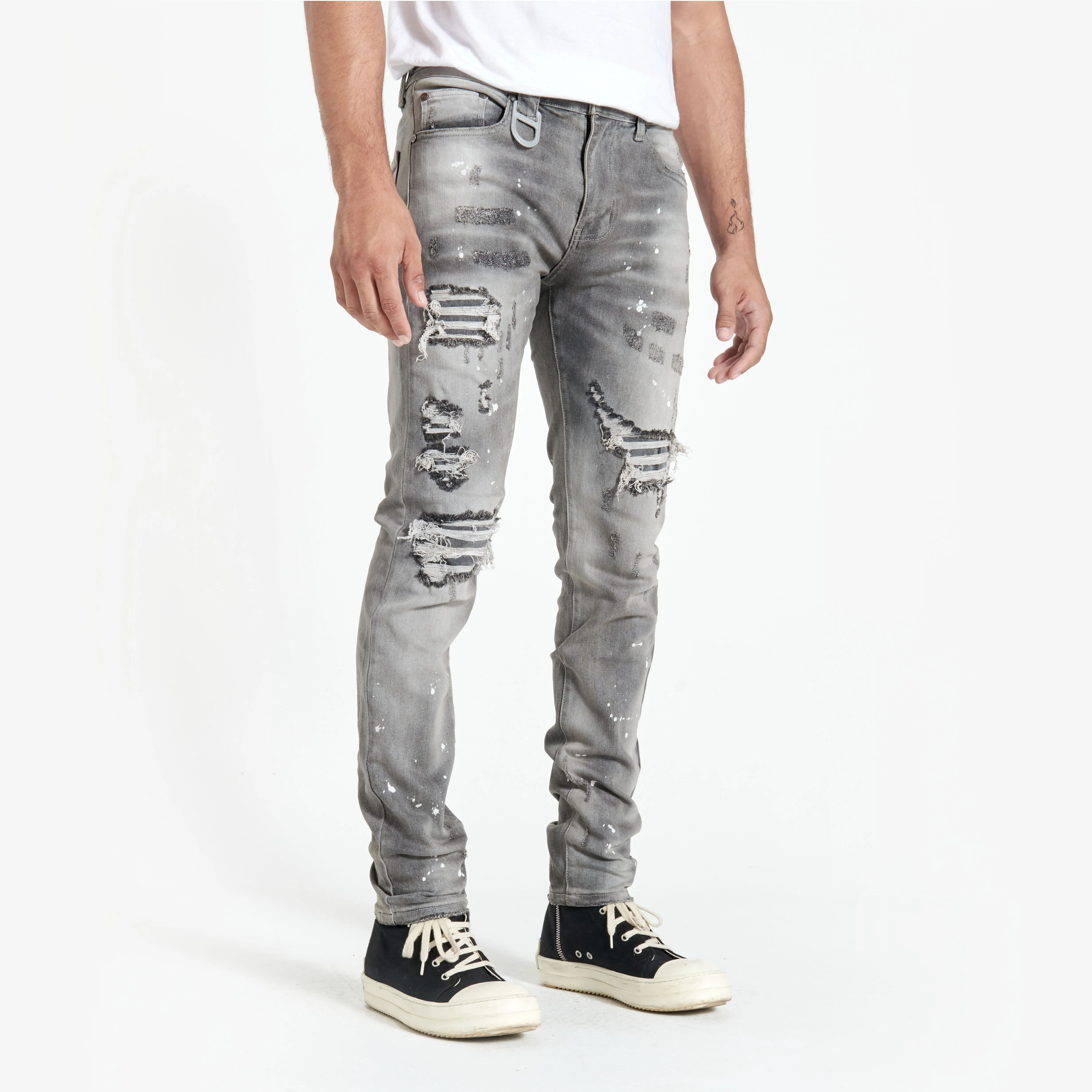 RHODES DENIM (RINSED CHARCOAL)